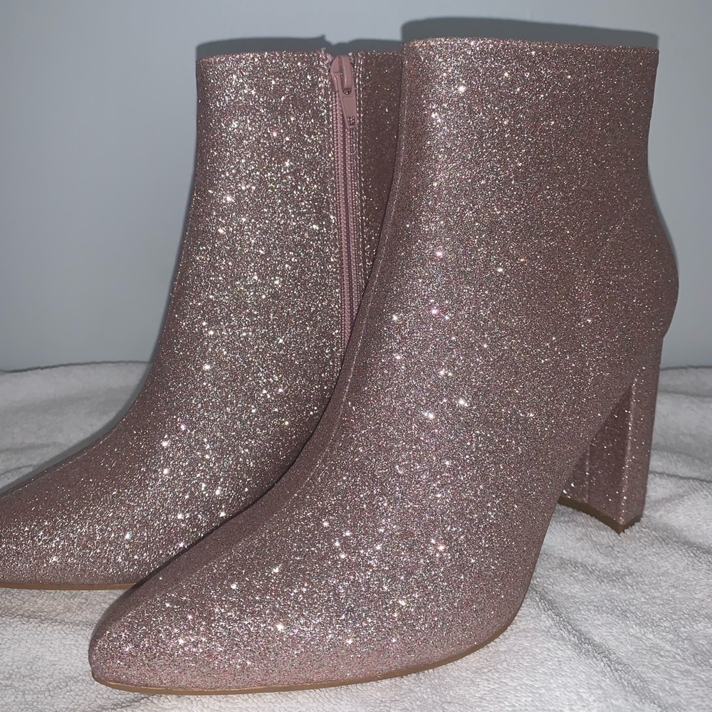 Glitter boots